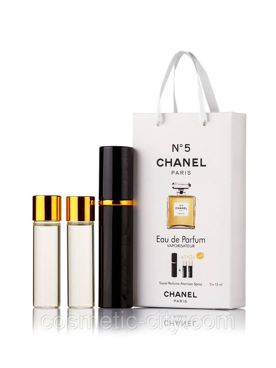 Мини-парфюм Chanel № 5 (Шанель № 5) , 3*15 мл - фото 1 - id-p716093184