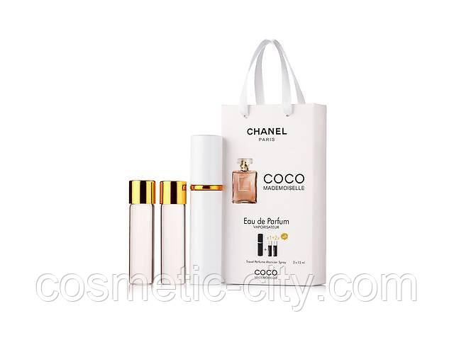 Мини-парфюм Chanel Coco Mademoiselle (Шанель Коко Мадмуазель), 3*15 мл - фото 1 - id-p716099647