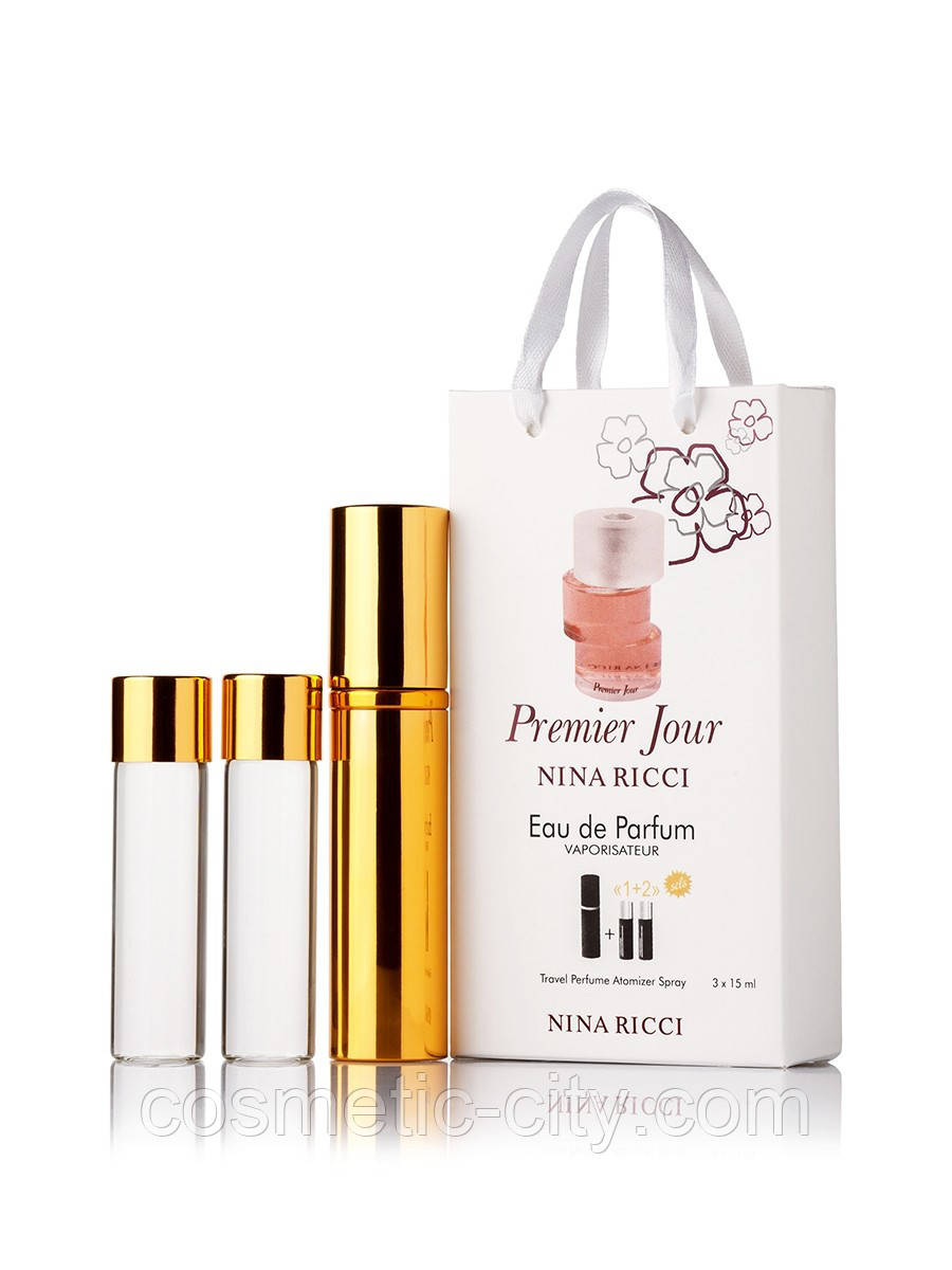 Мини-парфюм Nina Ricci Premier Jour (Нина Риччи Премьер Жур), 3*15 мл