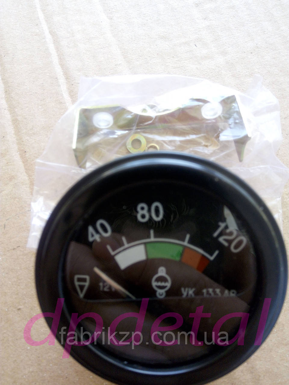 Покажчик температури води в пластиковому корпусі УК 133-А, фото 1