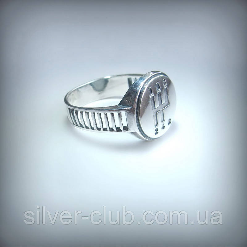 1032 Мужское серебряное кольцо Скорость 925 пробы - фото 2 - id-p55500970