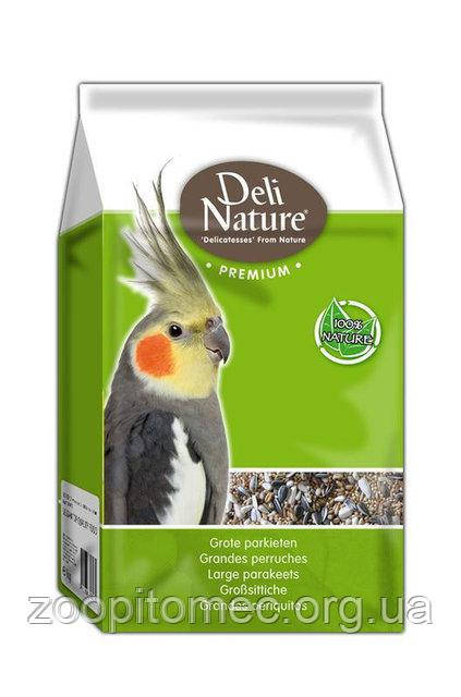 Корм для середніх папуг Deli Nature Делі Натюре premium 4 кг