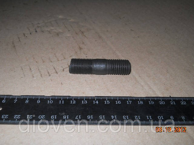 Шпилька М16х2-22-М16х1,5-28, (L-60mm, фланця напівосьи) КРАЗ (Арт. 310465)