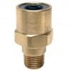 Фітингове пряме з'єднання, ПВХ 6х0,8 /М1/8" (М10х1,5) Camozzi (Арт. 9510-6-02)