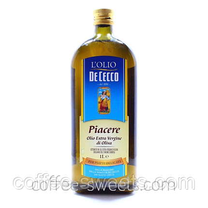 Оливкова олія 1 л De Cecco Piacere Extra Virgin, фото 2