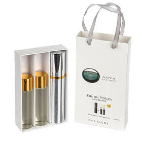 Мініпарфуми Bvlgari Aqua Pour Homme (Булгарі Аква пур Хоум), 3*15 мл