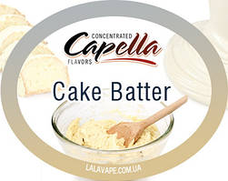 Ароматизатор Capella Cake Batter (Тісто для кексу)