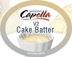 Ароматизатор Capella Cake Batter v2 (Тісто для кексу v2)