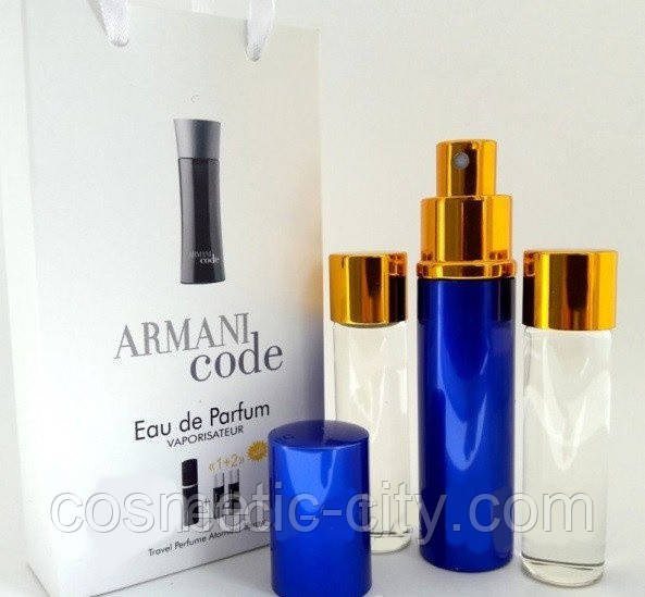 Міні-парфуми Giorgio Armani Kode Men (Джорджіо Армані Код мен) ,3*15 мл