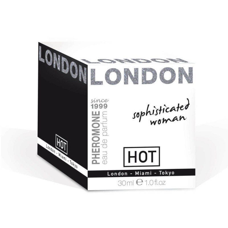 Парфуми з феромонами для жінок HOT Pheromon Parfum LONDON shisticated woman, 30 мл.