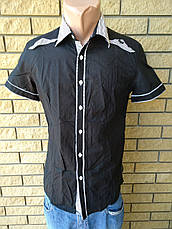 Сорочка чоловіча літня коттонова брендова WEAWER JEANS, фото 4