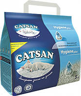 Catsan Hygiene plus - Катсан - Мінеральний наповнювач для котячих туалетів - 5л