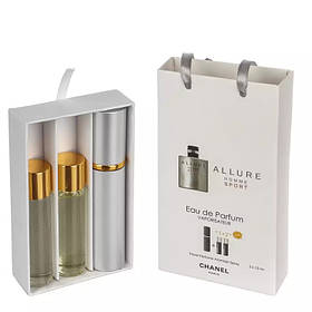 Мініпарфуми Chanel Allure Homme Sport (Шанель Аллюр Хом Спорт), 3*15 мл