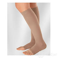 Гольфи компресійні 2 клас Mediven Duomed Smooth (Німеччина), беж, відкритий носок
