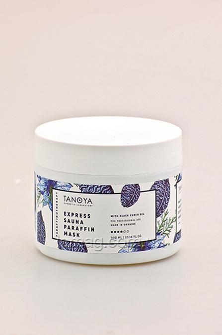 TANOYA парафінова Маска Експрес-сауна з олією чорного тмину, 300 мл, фото 1