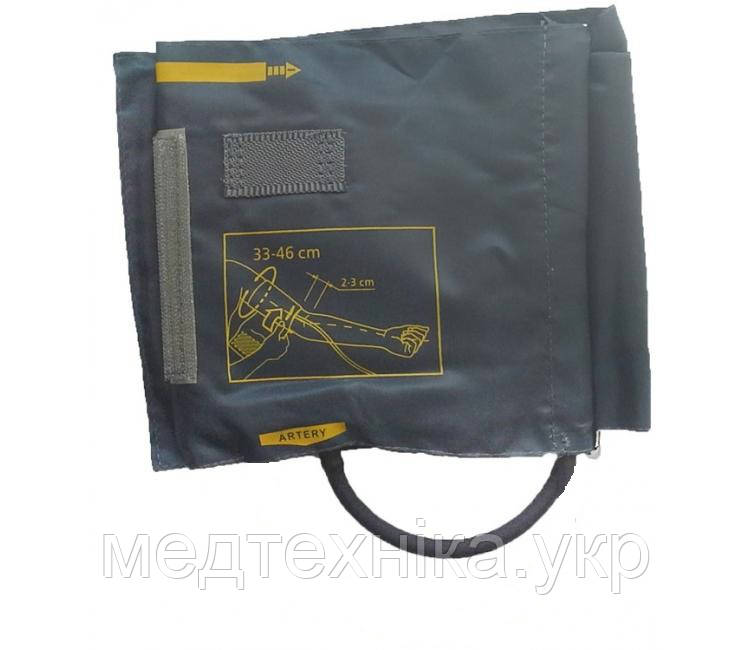 Манжета N1LR на плече збільшена розмір 33-46 см. для електронних тонометрів з камерою з TPU, Little Doctor, фото 1