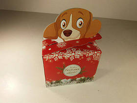 Коробка під цукерки ( 500 гм) Песик No017с (1 шт.)
