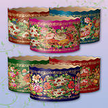 Формы бумажные для паски (85*130) Жостово (400гр) (50 шт), фото 2