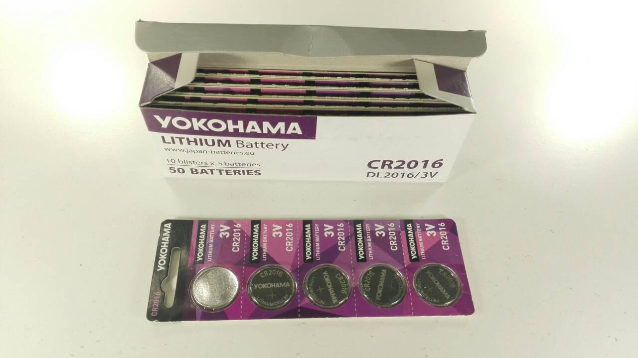 Елемент живлення (батарейка) Таблетки Yokohama 2016 (А5) (5 шт.), фото 1