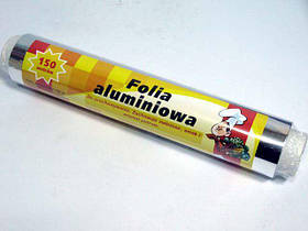 Фольга алюмінієва (150м*29sм) Польська (не домот) (1 рул)
