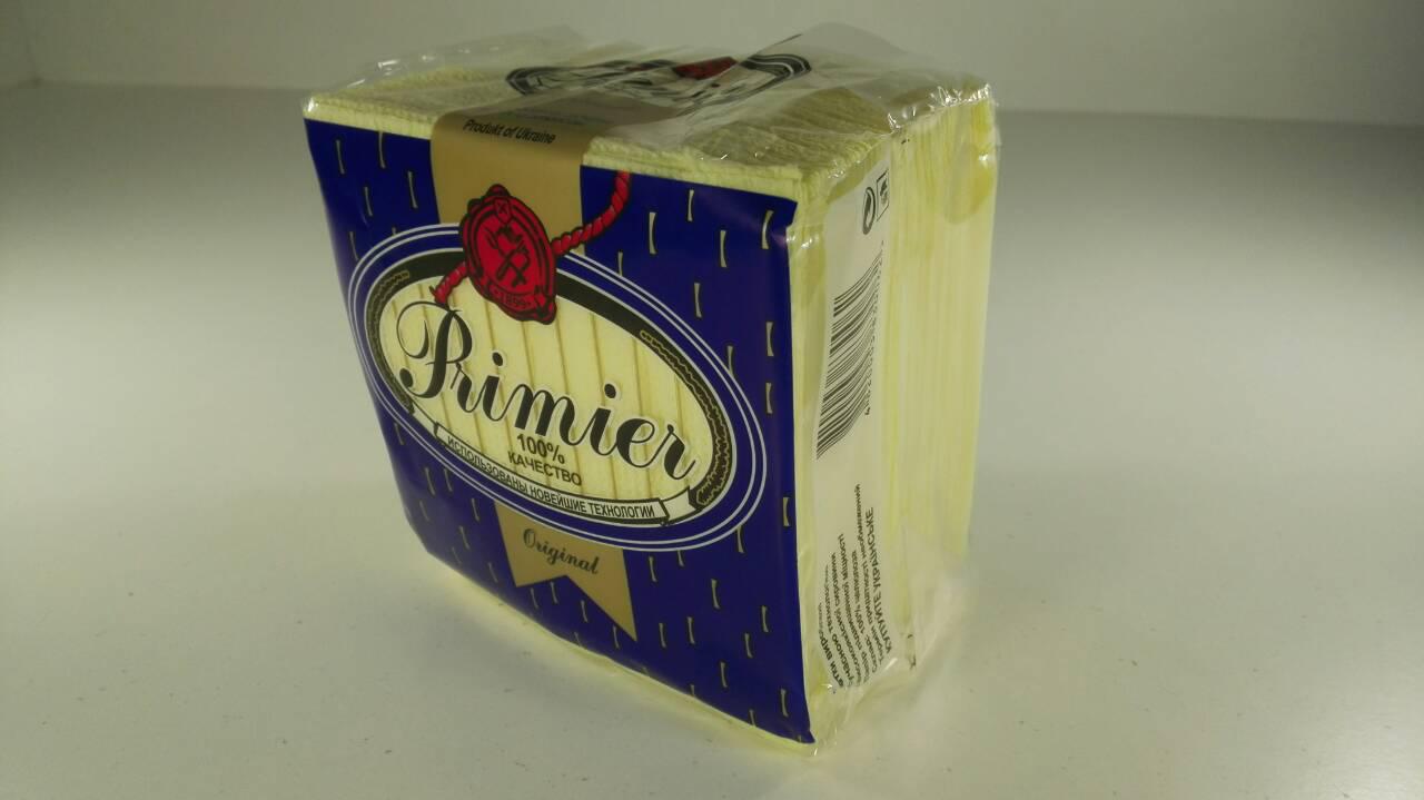 Паперові Серветки 55лист Прем'єр Жовтий (10 пач.), фото 1