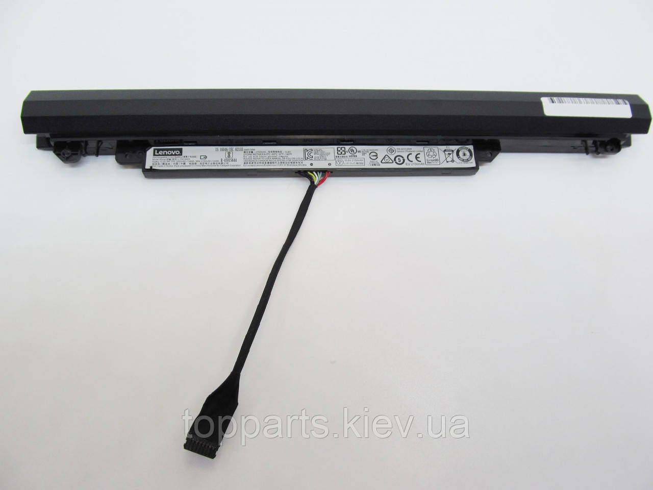 Батарея для ноутбука Lenovo IdeaPad 110-15IBR L15C3A03, 2200mAh (24Wh), 3cell, 10.8V, Li-ion, чорна, ОРИГИНАЛ