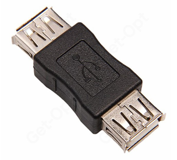 Адаптер Перехідник USB2.0 (мама) на USB2.0 (мама)