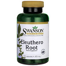 Элеутерококк Swanson ELEUTHERO ROOT 425MG 120 CAPS