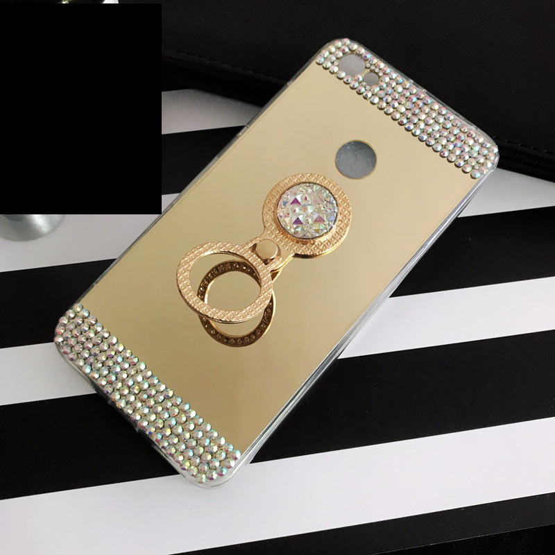 Чохол на xiaomi redmione 5a prime TPU дзеркальний GOLD