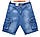 Шорти джинсові чоловічі Crown Jeans модель 2655 (DN60), фото 10