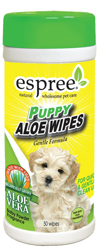 Е01287 Espree Puppy Wipes, 50 шт.