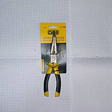 Довгогубці прогумовані вигнуті 200 мм