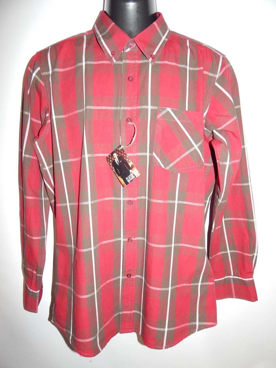 Мужская рубашка с длинным рукавом Code Jeans 044ДР р.50