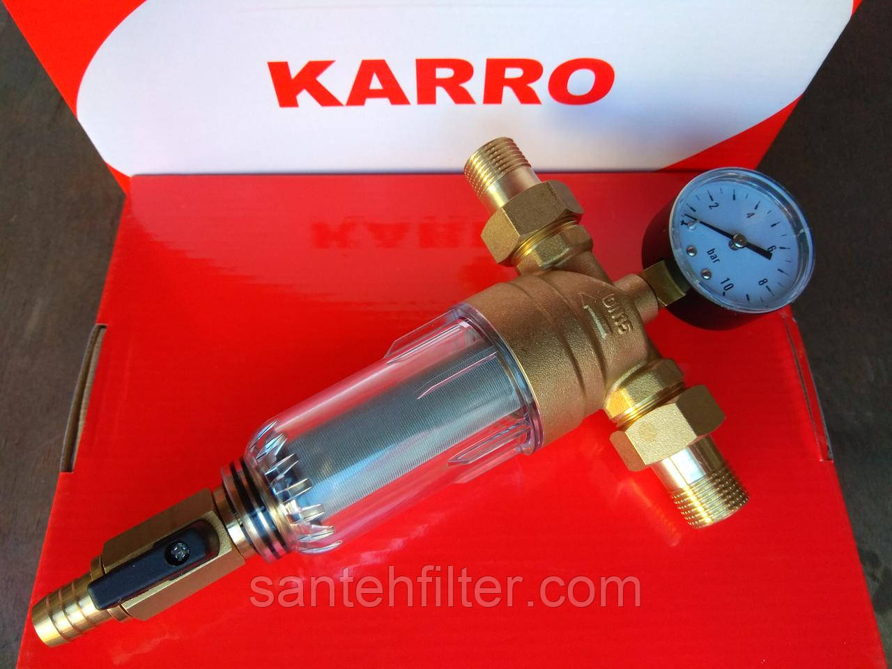 Самопромывной фильтр 3/4" для холодной воды KARRO оптом и в розницу ...