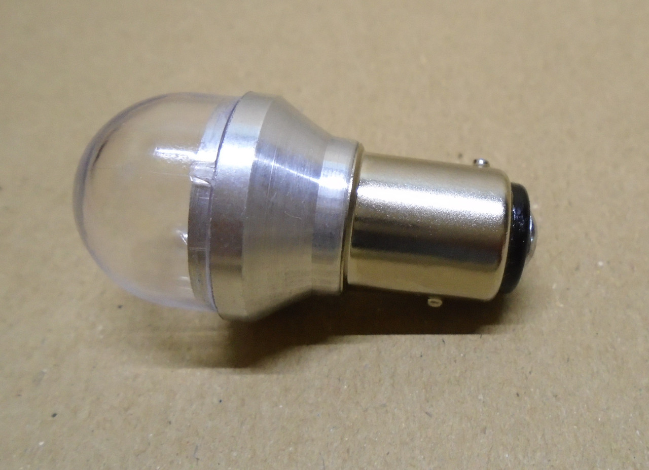 Светодиодная двухконтактная автомобильная лампа P21/5W белая - фото 3 - id-p597274764