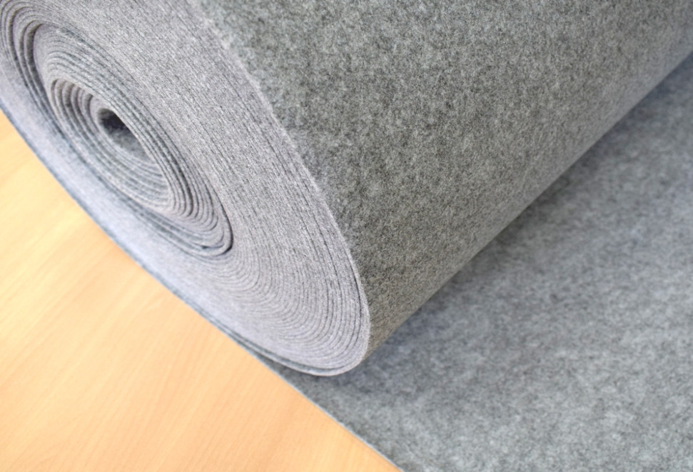 Войлок 3 мм (100х110 см) — Світло-сірий меланж, фото 1
