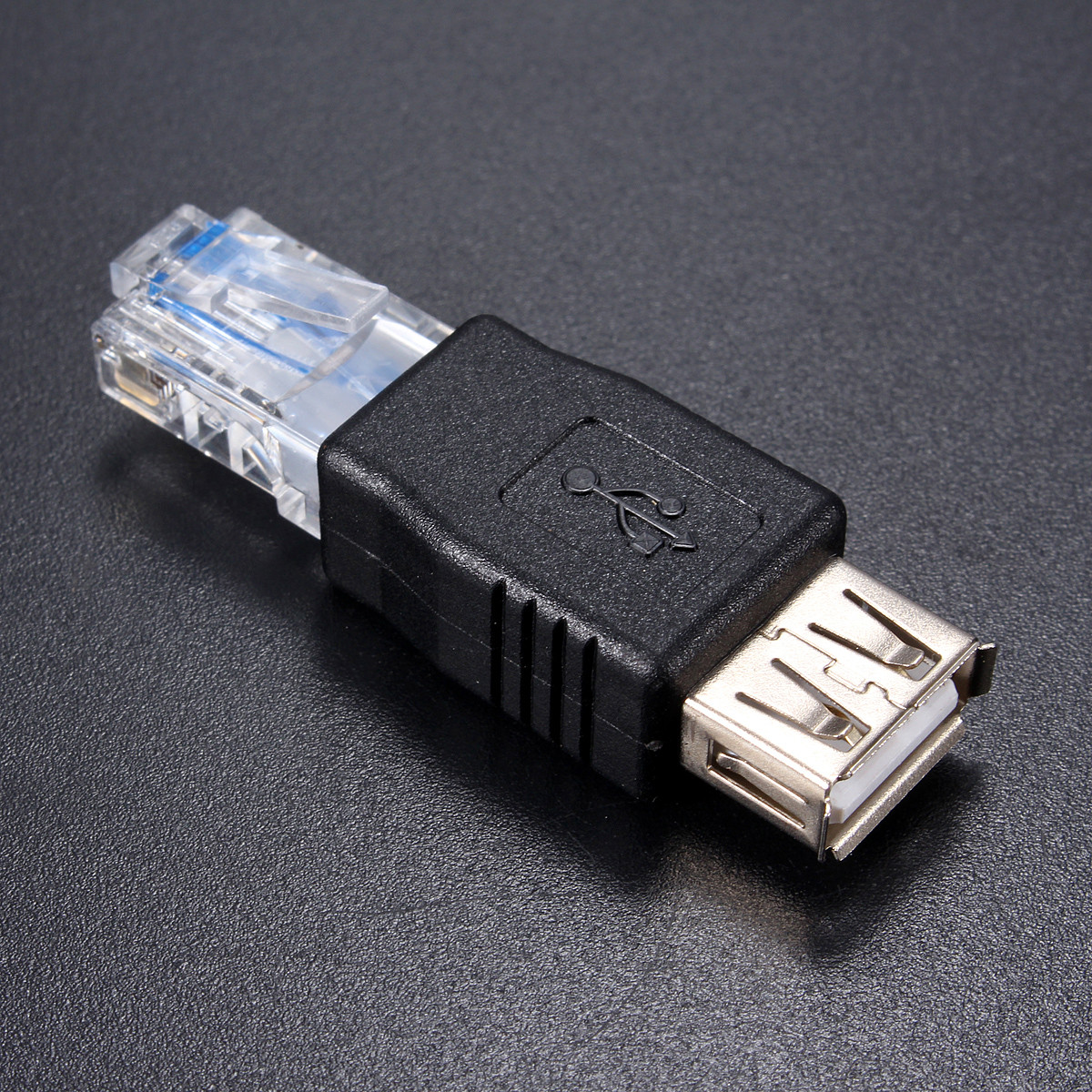 Адаптер USB (мама) LAN RJ45 Ethernet Мережевий Конвертер Перехідник