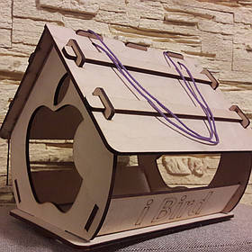 Вулична годівниця для птахів 21*20*19 см