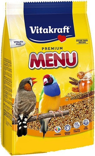 Корм для екзотичних птахів Vitakraft Premium Menu Exotis Вітакрафт