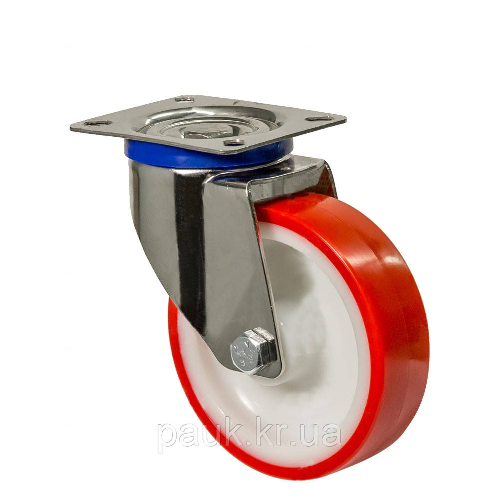 Купить Колесо 5202-NI-126-P(52NI "Norma Inox") Ø 125мм, поворотное с ...