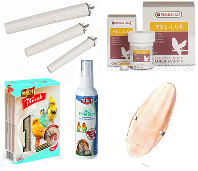 Вітаміни і добавки для птахів