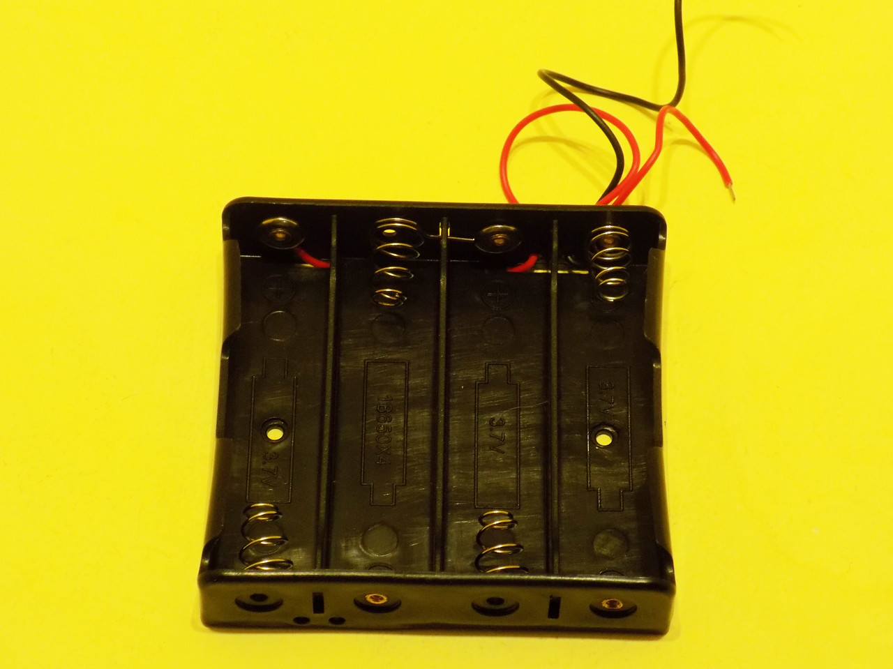 Кейс на 4 батарейки 18650 послідовний, фото 1