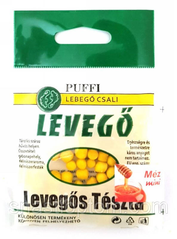Повітряне тісто для риболовлі PUFFI LEVEGO, Мед, міні, 5гр.