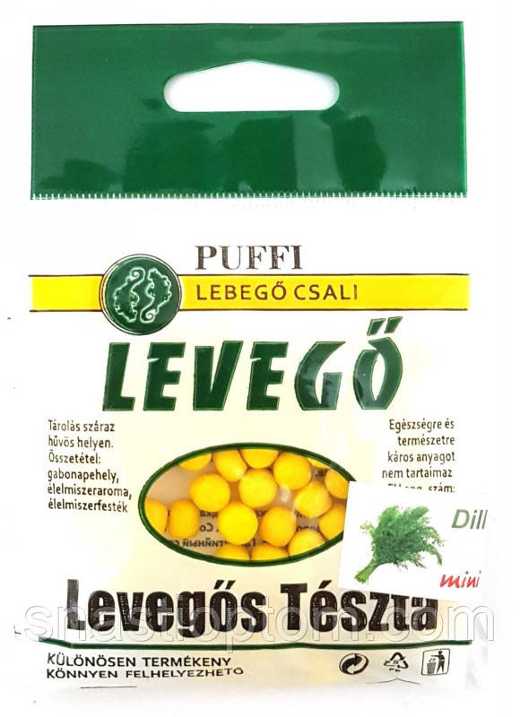 Повітряне тісто для риболовлі PUFFI LEVEGO, Кріп, міні, 5гр.