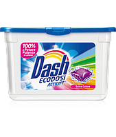 Стиральные капсулы Dash Ecodosi SALVA COLORE 21шт