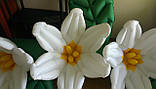 Пневмогірлянда (пневмоцвіти, надувні квіти) Нарциси 10 м., фото 2