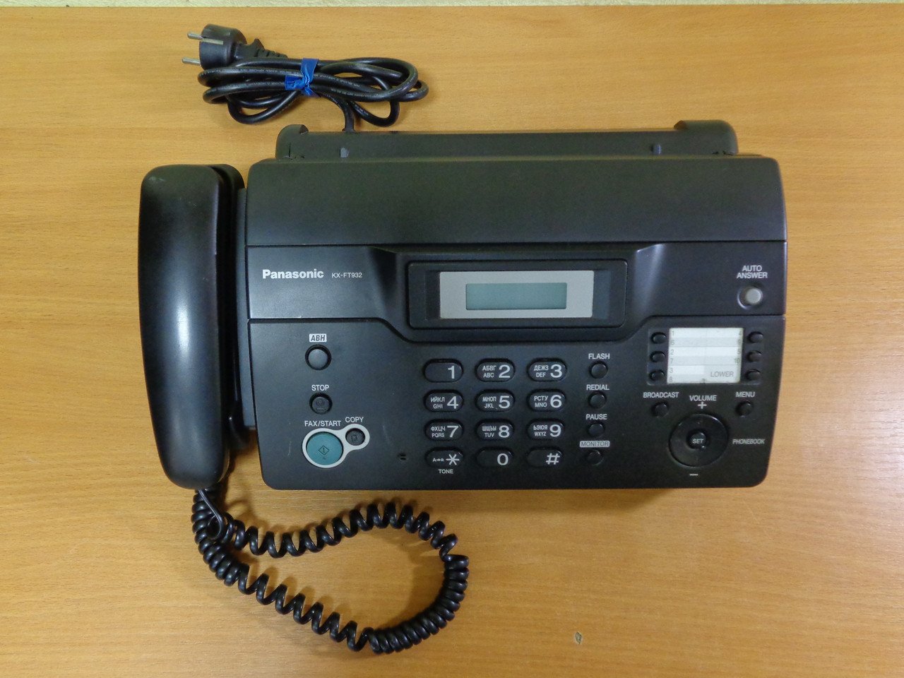 Факс Panasonic KX-FT932UA б/у (ID#716799862), цена: 200 ?, купить на Prom.ua