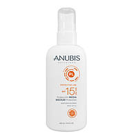 Сонцезахисна мерехтлива суха олія для  тіла та волосся SPF 25/ Medium Protection SPF15 Anubis 200 мл