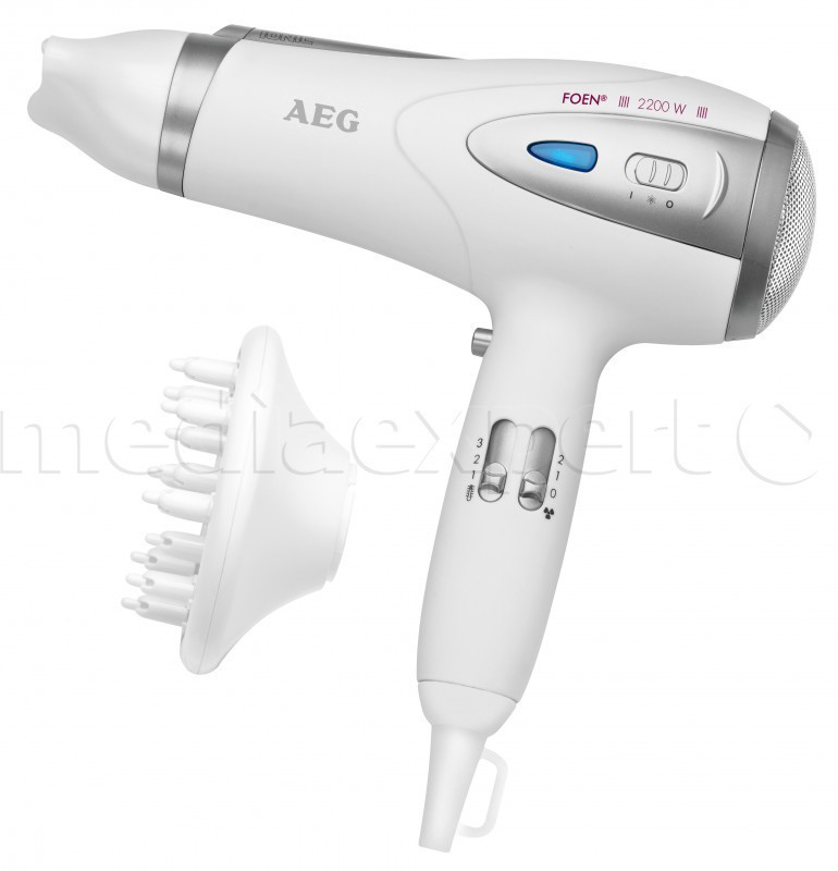 Фен AEG HTD 5584 White (ВІДПРЯМКА В ДЕСТ ЗАПКАМИ)