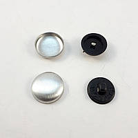 Ґудзик під обтяжку на пластиковій ніжці No22 — 13,3 мм Чорний 500шт.